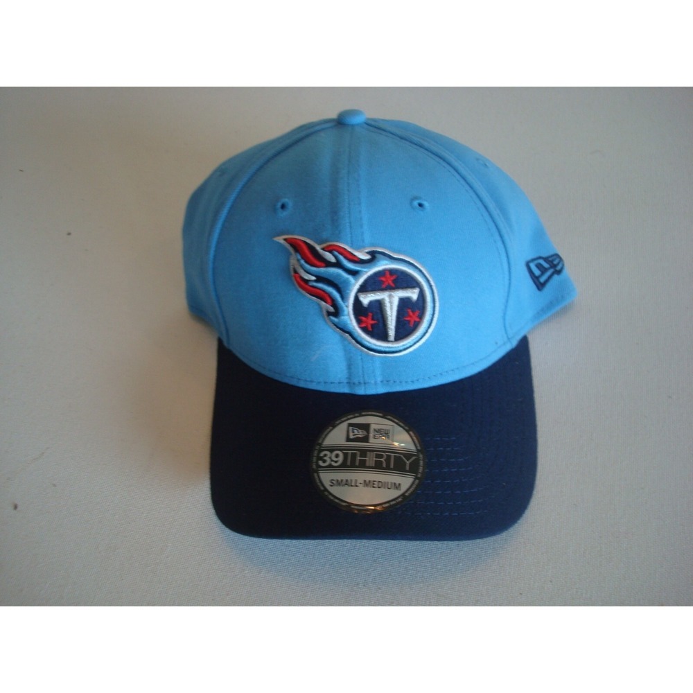 TENNESSEE TITANS NEW ERA FITTED SZ S/M DEADSTOCK HAT CAP VINTAGE P1